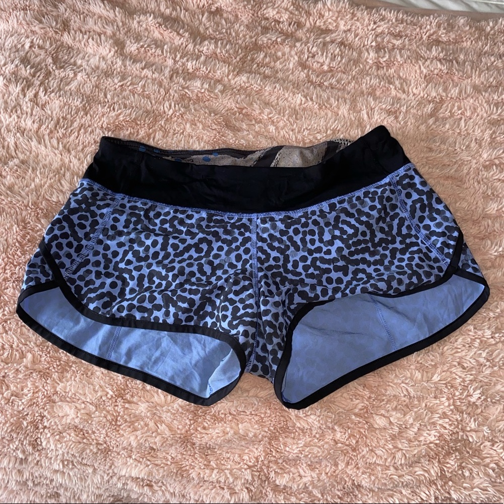 Lululemon size 6 speed up shorts